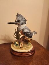 Andrea by Sadek KING FISHER Porcelain Bird Figurine #5960 - Base / Sticker picture
