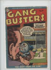 GANG BUSTERS #41 AFFORDABLE GRADE DRAMATIC COVER GEM  picture