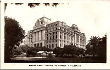 Post & Telegraph Building Buenos Aires Argentina RPPC Photo Vintage Postcard I14 picture