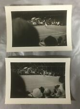 1938 Bobby Riggs Bitsey Grant Tennis Amateur Photo Snapshot Vtg Picture B & W 2 picture