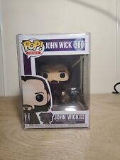 Funko POP Movies: John Wick #580 - John Wick with Dog w/ Protector picture