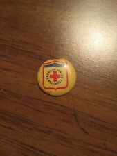  Vintage American Junior Red Cross Lapel Pin Back  picture