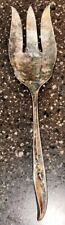 Antique 1847 ROGERS BROS IS Salad Serving fork one sterling silver picture