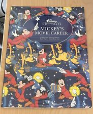Vintage Disney Mickey’s Movie Career Giftwraps - Soft Cover Book Collectible picture