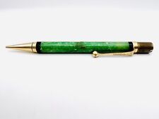PARKER Marble Green With Gold Plated Trim Pencil Pat Sept 5 - 16 picture