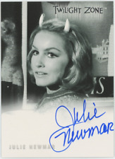 Julie Newmar 2000 Rittenhouse Twilight Zone Miss Barnes A-50 Auto Signed 25867 picture