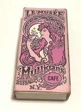 Vintage Matchbook Collectible Ephemera MULLIGAN'S CAFE LE-MUS'EE  BUFFALO, N.Y. picture