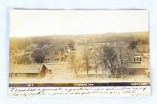 Hooper Nebraska Town View Antique 1908 Real Photo Postcard picture
