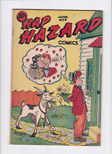 HAP HAZARD COMICS #9 [1946 FN-] GOAT COVER picture