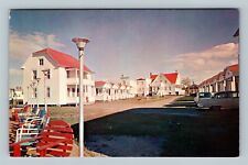 Auberge Ste-Luce-sur-Mer, Cabins, Quebec Canada Vintage Souvenir Postcard picture