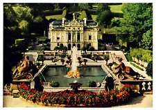 Royal Castle Linderhof Germany Postcard M16 picture