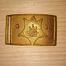 G.A.R.Grand Army Of The Republic Civil War, Indian War Belt Buckle Plate picture