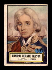 1952 Topps Look 'n See (R714-16) #109 Admiral Horatio Nelson picture