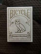 Drake OVO X BICYCLE PLAYING CARDS- New Limited Edition Factory Sealed picture