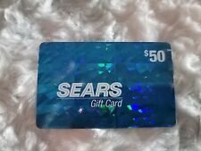 SEARS Blue Holographic Foil Gift Card ( $0 ) picture