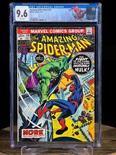 AMAZING SPIDER-MAN #120 May 1973 CGC 9.6 White Pages Hulk Battle KEY ISSUE picture