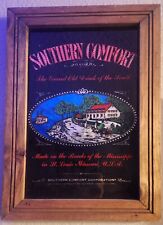 VINTAGE | Whiskey Sign | Southern Comfort Mancave Framed 12×18 Bar Sign | HTF picture
