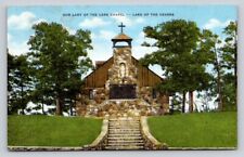 Linen Our Lady Of The Lake Chapel Lake Of The Ozarks Missouri P526AX picture