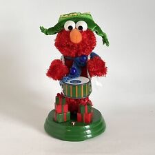 2006 Sesame Street 10” Elmo Little Drummer Boy Xmas Music Animated Plush Works picture