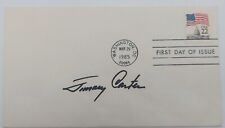 Jimmy Carter Signed Washington DC March 29, 1985 First Day Cover Autograph POTUS picture
