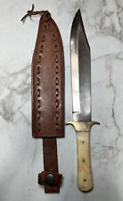 vintage handmade bowie knife quality craftsmanship  picture