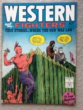WESTERN FIGHTERS #7 COMIC BOOK 1949 VERY FINE- OW TO WHITE PAGES 52 PAGES picture