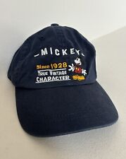 Vintage Walt Disney World Mickey Mouse Hat Strapback Youth Adjustable picture