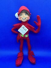 ANNALEE DOLLS 2014 RED CHEERY ELF MWT 12” picture