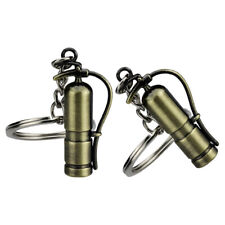 2PCS Extinguisher Keychain Alloy Metal Keychain Gift Extinguisher Charm Ornament picture
