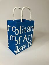 “The Met Shopping Bag”Blue Metropolitan Museum of Art Rudy Deharak & MOMA picture