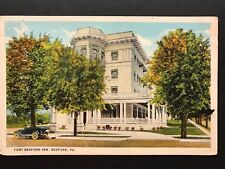 Postcard Bedford PA c1920s - Fort Bedford Inn  picture