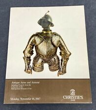 1987 Christie's Antique Arms & Armor Auction Catalog picture