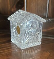 Vntg, LOVELY, Retired Princess House Birdhouse Trinket Box *New*no box though picture