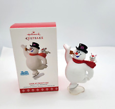 Hallmark Keepsake Ornament 2017 FROSTY THE SNOWMAN LOOK AT FROSTY GO picture
