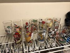 **RARE** Hard 12 Complete Set  1976 warner brothers  pepsi Interaction glasses picture