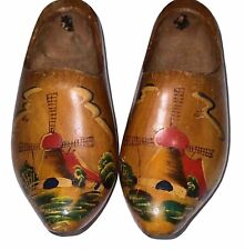 Holland Hand Painted Wooden Shoes picture
