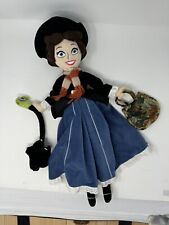 Disney Store Mary Poppins Plush Doll 21