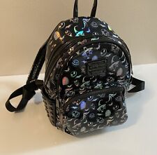 2021 Disney Parks Nightmare Before Christmas Holographic Loungefly Mini Backpack picture