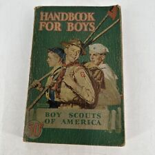 BSA Revised Handbook For Boys 1st Edition 35th Printing Paperback 1942 picture