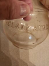 Adlake Kero Clear Lantern Globes 3 1/4 