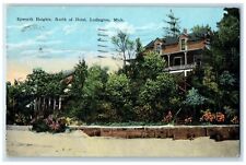 1934 Epworth Heights North Hotel Ludington Michigan MI Vintage Antique Postcard picture