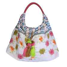 Embroidered Flowers Hobo Bag picture