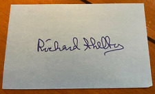 U.S. Senator Richard Shelby autographed index card picture