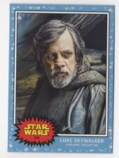 Luke Skywalker 2022 Topps Star Wars Living Set Card The Last Jedi #314 picture