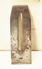 Vtg antique Stanley no.32 transitional wood jack plane iron blade 2 5/8