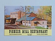 Vtg. Pioneer Mill Restaurant Tiffin Ohio Chrome Postcard Unused 6938 picture