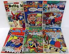 Betty and Me Lot 6 #181,182,183,184,185,189 Archie 1990 Newsstand Comics picture