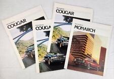Lot of 1978 Mercury Cougar & Monarch Promotional Sales Booklet / Brochures picture