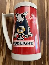 Vintage 1986 Spuds Mackenzie Bud Light Beer Thermo Service Mug Cup picture