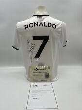 CR7 Fanshirt Cristiano Ronaldo Signed Autograph Football Handsigned COA New XLL picture